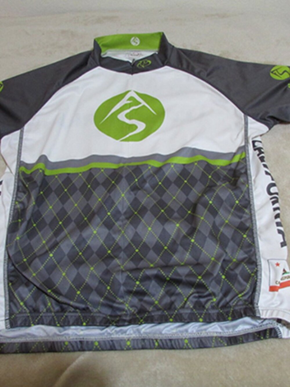 Primal Men's Cycling Quarter-Zip Short Sleeve Jersey Size XL (B) 0019